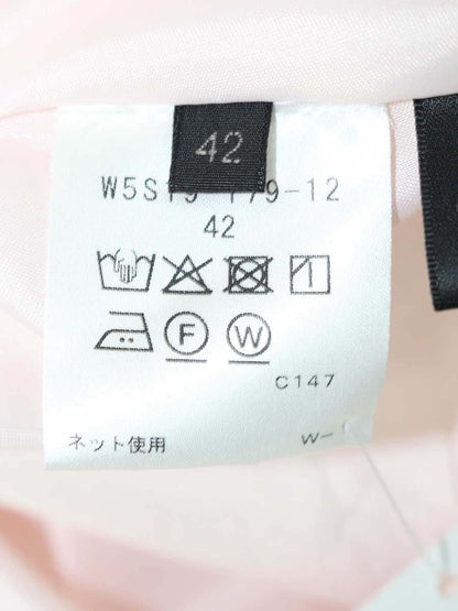 トゥービーシック ダブルサテン スカート W5S-19-179-12 42 ピンク ‘23 ITWCU1HF5P7U