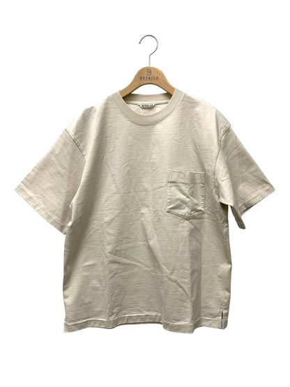 オーラリー STAND-UP TEE A9ST01SU Tシャツ 3 ベージュ ITACPWHDMIGK
