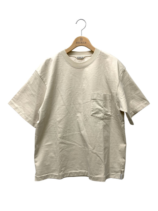 オーラリー STAND-UP TEE A9ST01SU Tシャツ 3 ベージュ ITACPWHDMIGK