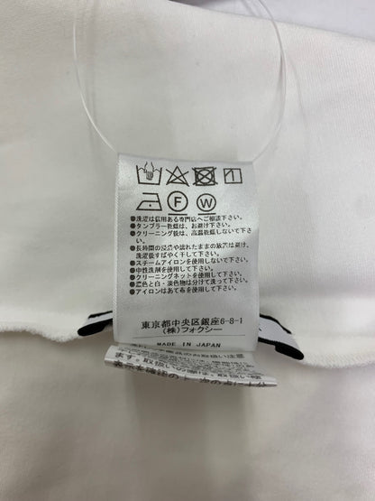 フォクシーニューヨーク Baille Top 42833 トップス 40 ホワイト ジップアップ 襟付き IT6FVV5QHPYO
