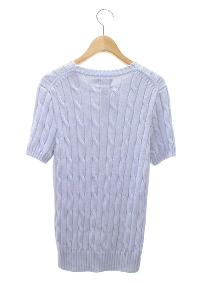 ポロラルフローレン ニット M ブルー ケーブル IT4QKFATHFHW