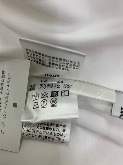 ルネ 6416240 ワンピース 34 オレンジ フラワープリント ITCWBSHG4RJ0