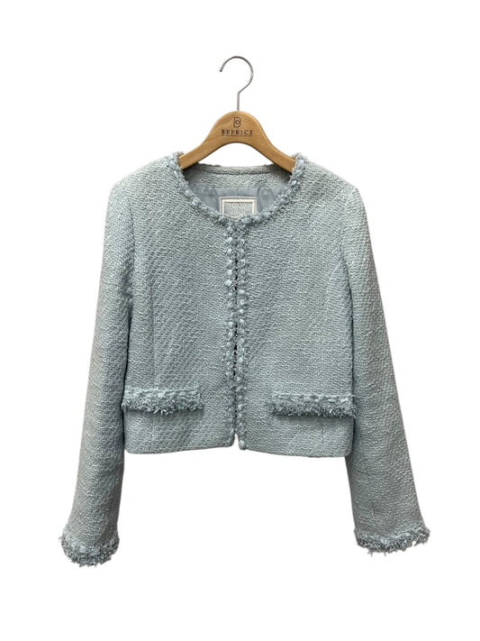 フォクシーブティック Jacket Rocher 41524 ジャケット 42 ブルー ツイード ITV3LN9N90E8