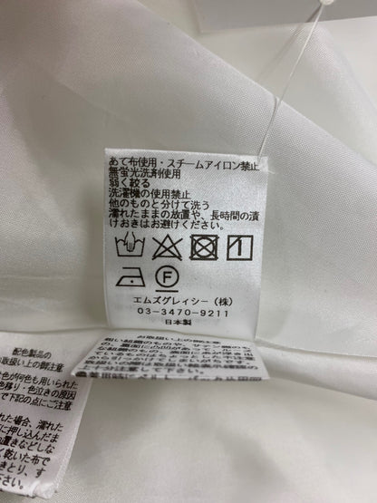 エムズグレイシー ステッチ入りテープ付きコンビ 511127 ワンピース 38 ブラック 切替 IT6ACQ3RGS07