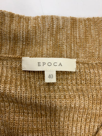 エポカ M5B01-660-40 カーディガン 40 ブラウン ウール混 ITWCBWHFK4SK