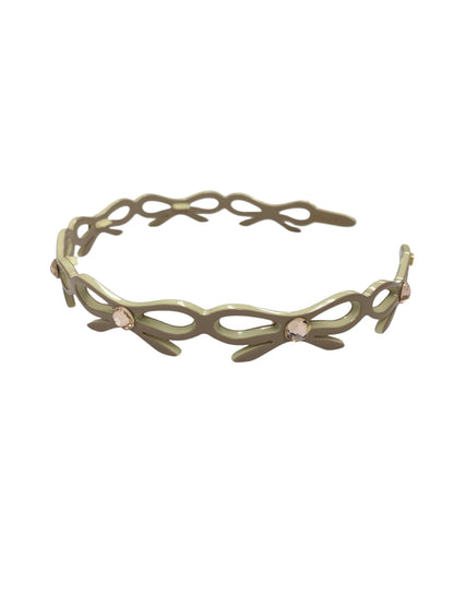 アレクサンドルドゥパリ カチューシャ ベージュ リボン ITZ8YRQV24YU