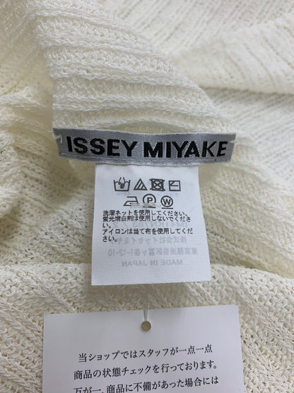 イッセイミヤケ IM41KN783 ニット 2 アイボリー シアー 24SS ITP1TYBRTL3A