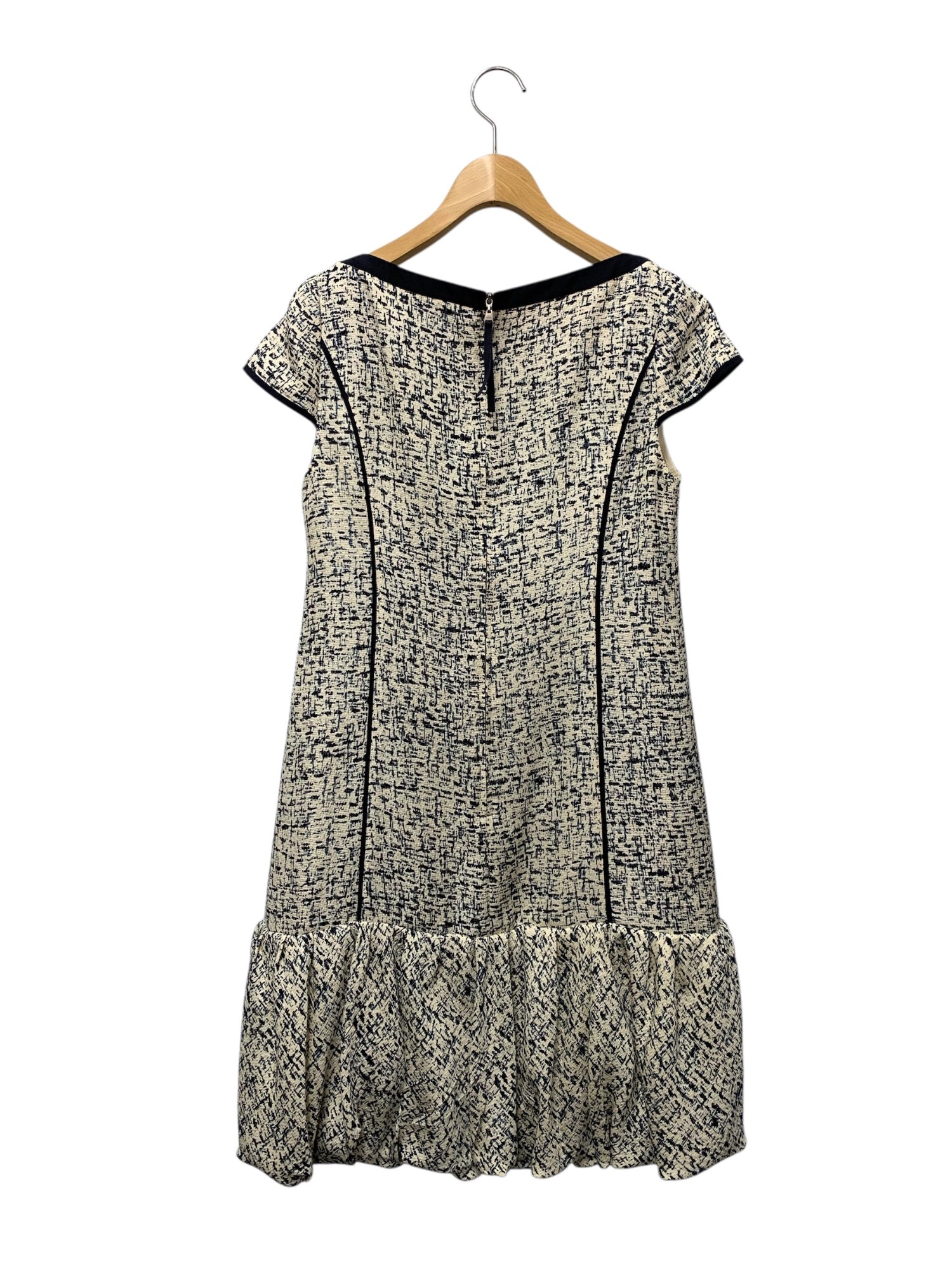 フォクシーブティック ワンピース 35603 40 ネイビー ツイード | 中古