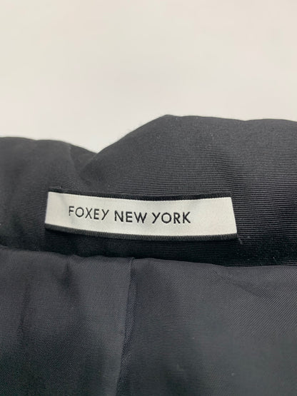 フォクシーニューヨーク Coat 36452 コート 38 ブラック キルティング IT9EEVZ8DT0Q