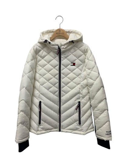 トミーヒルフィガー 1612217 中綿ジャケット Ｍ ホワイト キルティング　フード IT09X8M2IHFK