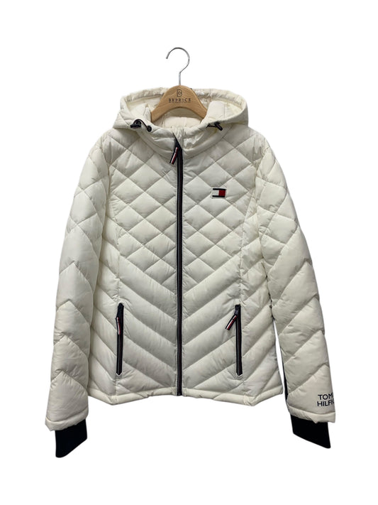 トミーヒルフィガー 1612217 中綿ジャケット Ｍ ホワイト キルティング　フード IT09X8M2IHFK