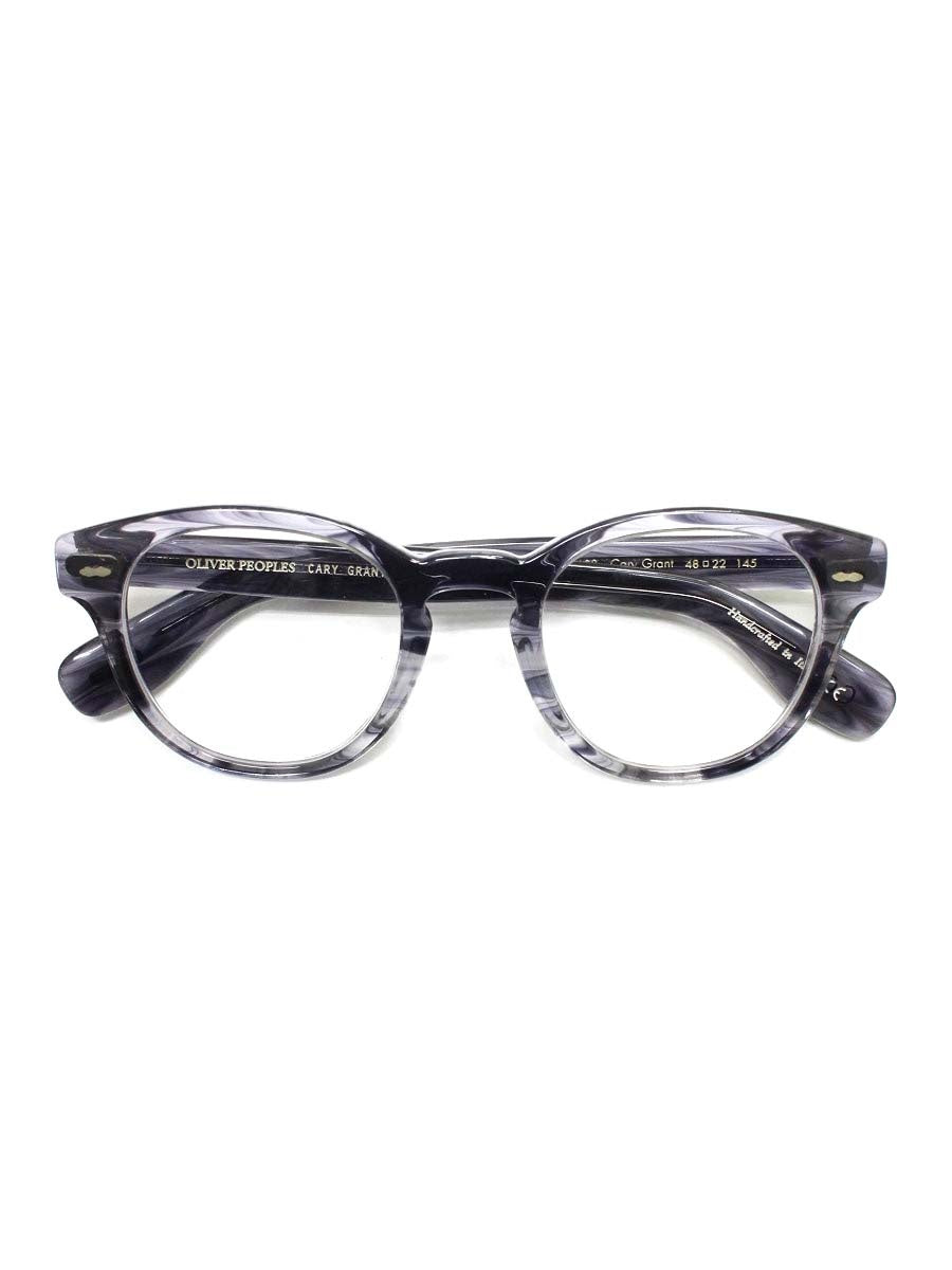 オリバーピープルズ Cary grant OV5413U メガネ ネイビースモーク セルフレーム フルリム ボストン ITD06F30N3ID