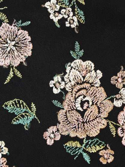 トッカ OPTOKW0335 ワンピース 2 ブラック BEAUTIFUL DREAM 刺繍 ITY9JOMIGSU8