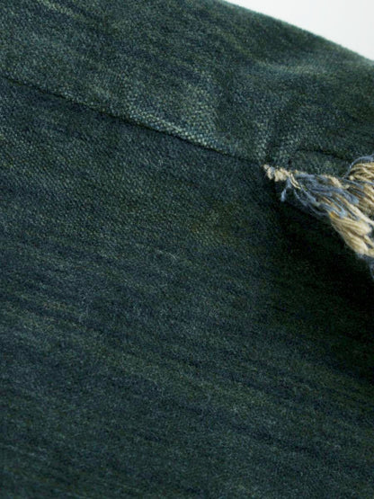 エムズグレイシー 524506 ジャケット 42 ネイビー ブルゾン デニム蝶 ベロア ITHH4TY674K9