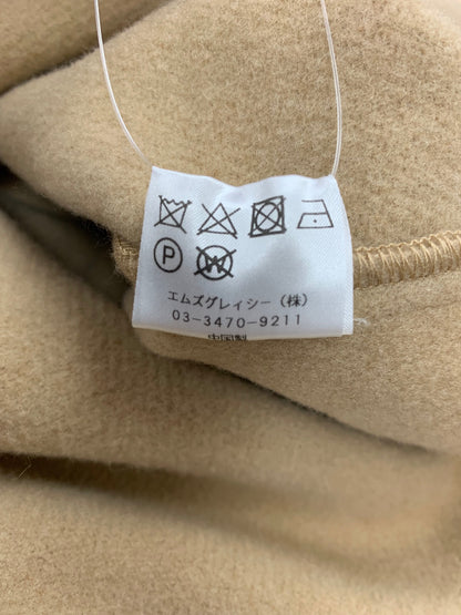 エムズグレイシー 296502 フェイクファー付きポンチョ F ベージュ IT1LVZCU20FQ