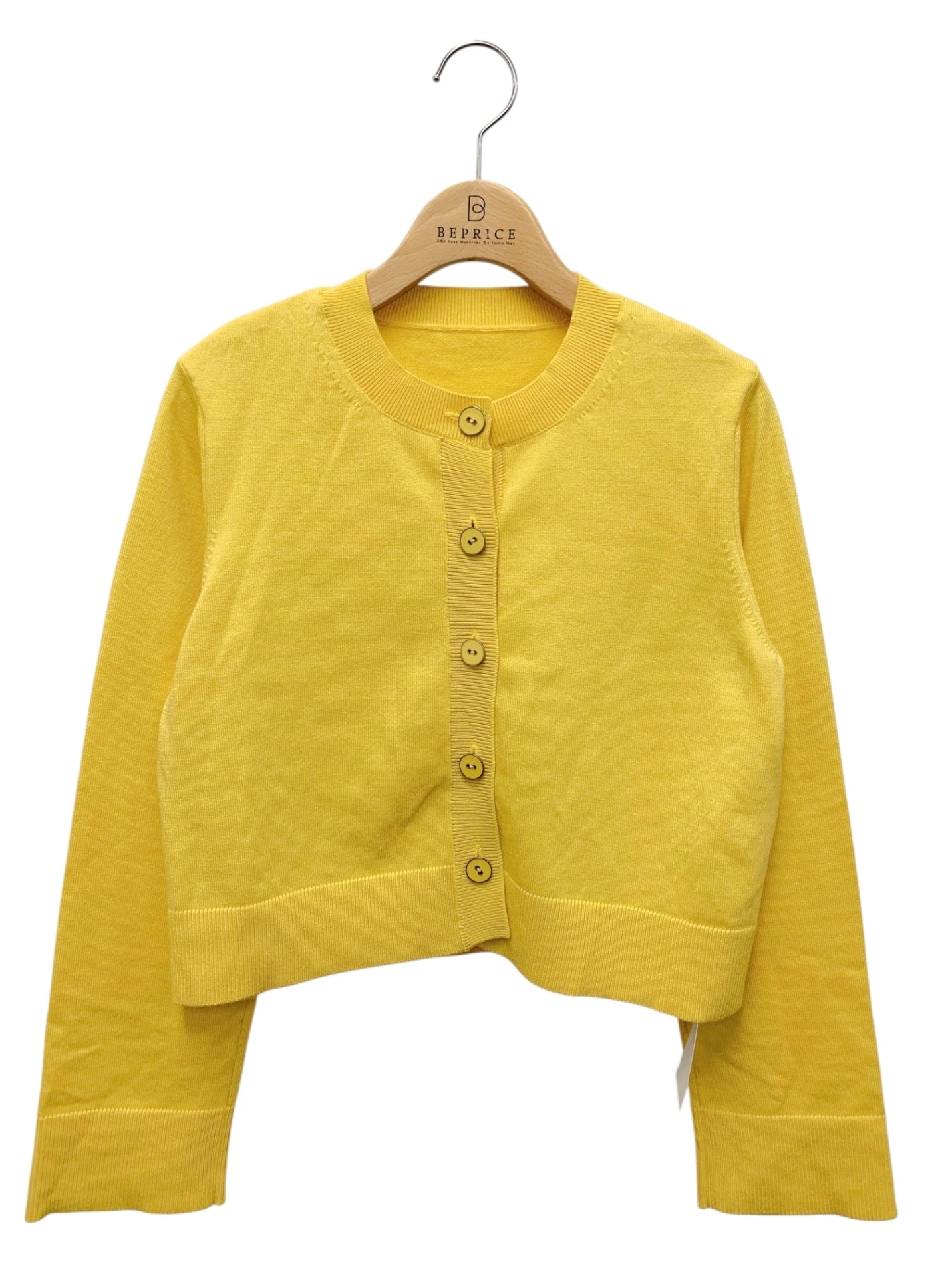 フォクシーニューヨーク Cardigan Logan 44419 カーディガン 38 イエロー ITINM1F2PN9Y