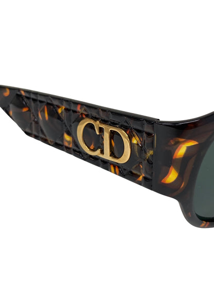 クリスチャンディオール CD2005A/S サングラス ブラウン CDロゴ セルフレーム フルリム ボストン IT66Q5OJ00UE
