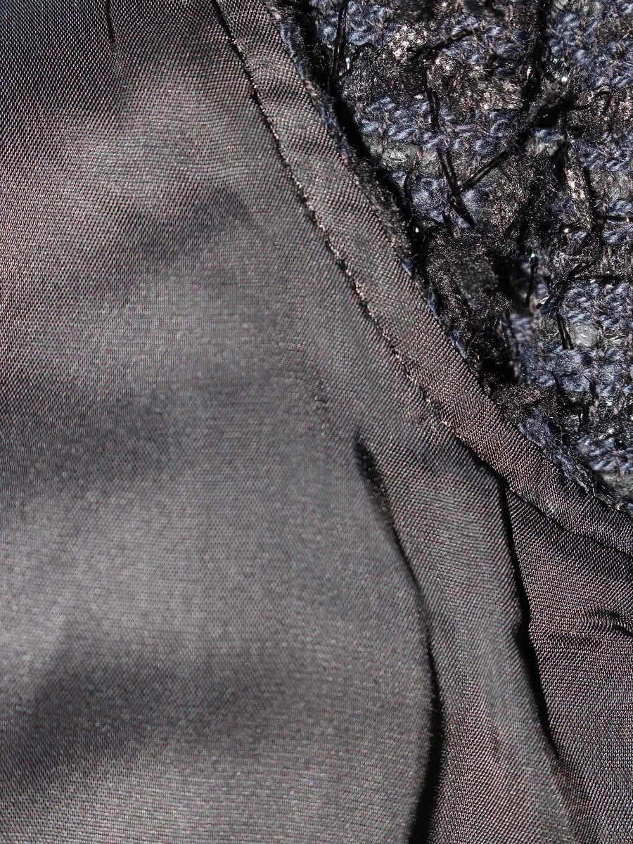 ルネ 6336440 ワンピース 34 ネイビー ツイード ITBMCXUTDYVO