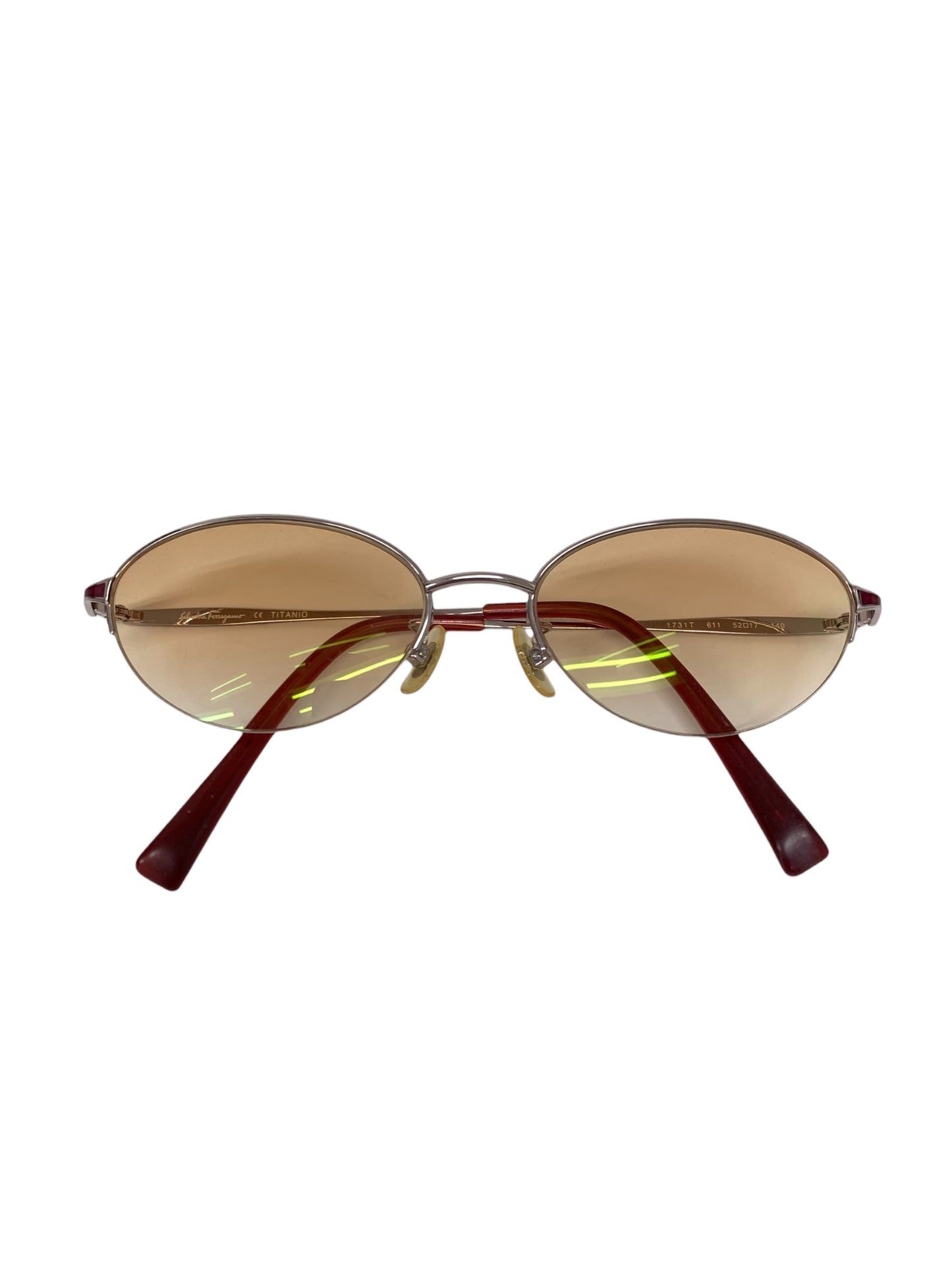 フェラガモ 1731 眼鏡 シルバー メガネ IT1FNZPS1R6U 【SALE】