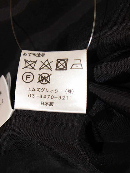 エムズグレイシー 911335 ワンピース 38 グレー タータンチェック IT98288SE5TW