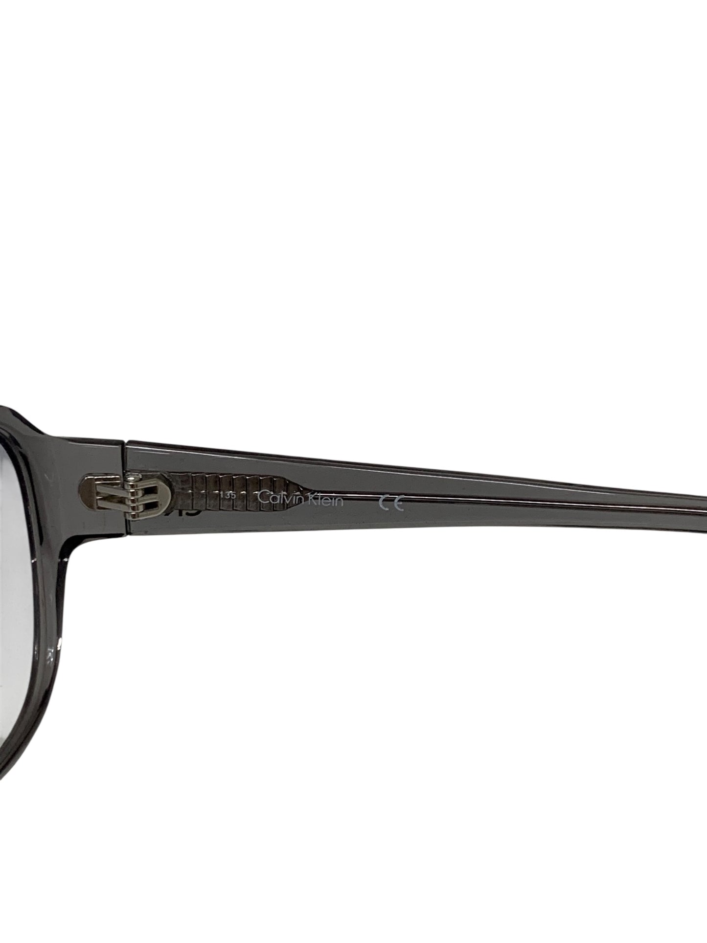 カルバンクライン CK4336SA サングラス グレー セルフレーム フルリム オーバル ITA1EY3S3760