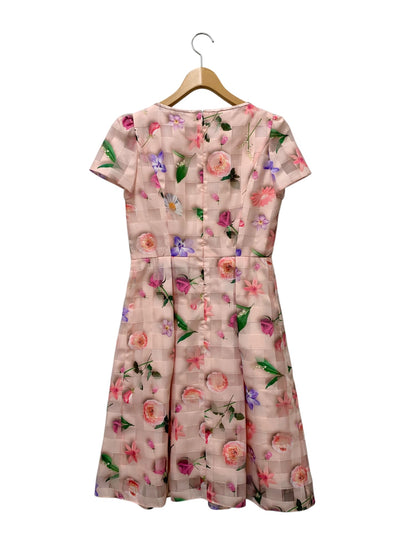 エムズグレイシー Organdy Flower Dress 911111 ワンピース 38 ピンク IT14J8JMLBU6