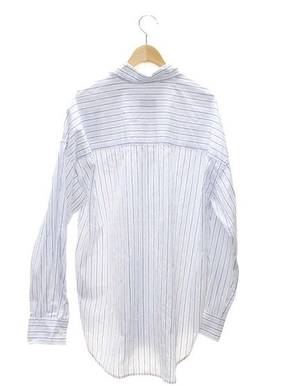 ディーセル A08847 シャツ 46 ブルー コットンストライプシャツ IT6SVDB1UWUG