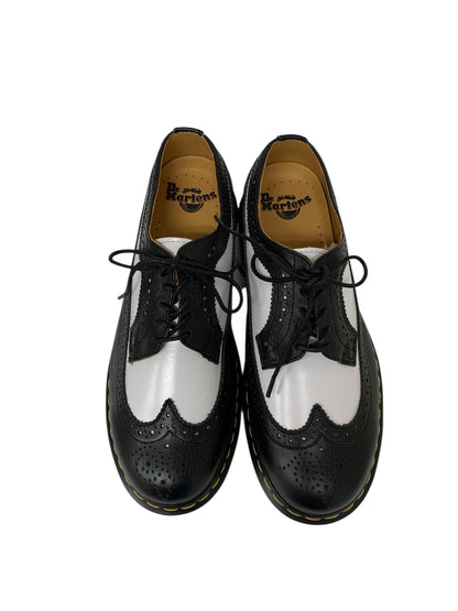 ドクターマーチン 3989 ブローグシューズ  6.5 ブラック ウイングチップ ITM6448B9R07