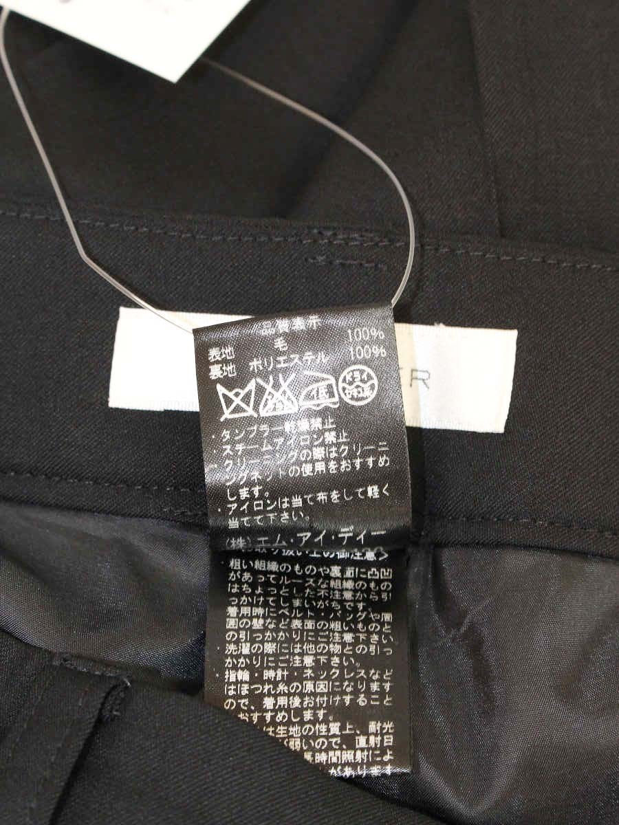 エムプルミエ パンツ 34 ブラック 七分丈 IT3OG7YJWZ8S