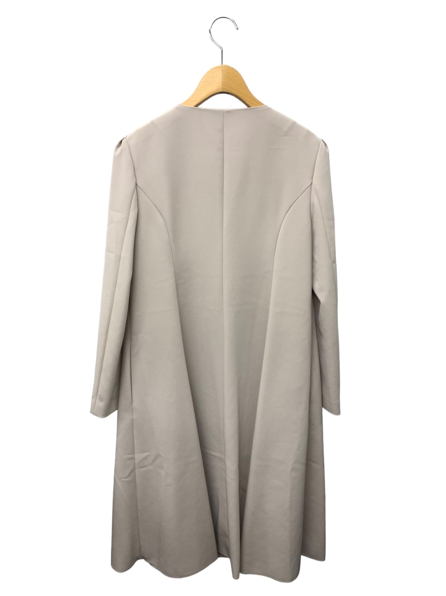 フォクシーニューヨーク Coat Cafe Creme 43295 40 グレージュ コート カフェクレーム ITW7HWR98VWA