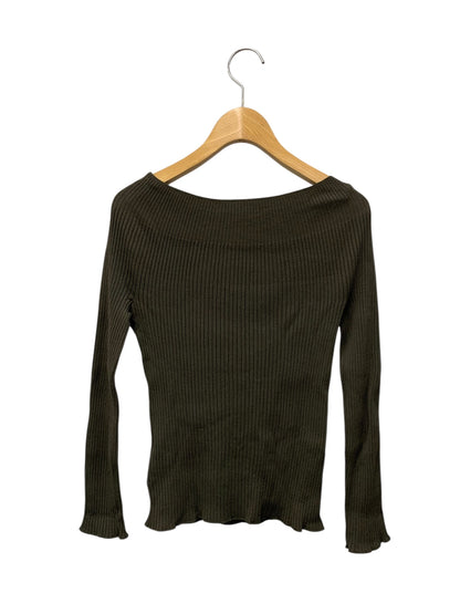 フォクシーブティック Knit Tops 37286 ニットトップス 40 カーキグリーン ITFFUOSGY2Y2