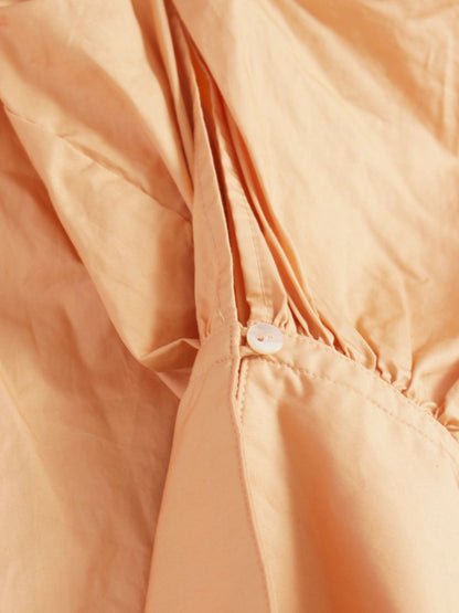 カレンソロジー CL209011ER シャツワンピース F オレンジ コットン パフスリーブ ITP5SCZSSO4C