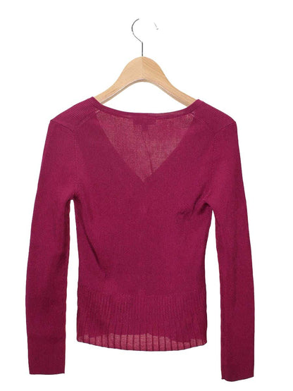 トッカ 2023 PRE FALL COLLECTION AJISAI KRTOSM0810 カーディガン XS ワインレッド ITR04190U4QS