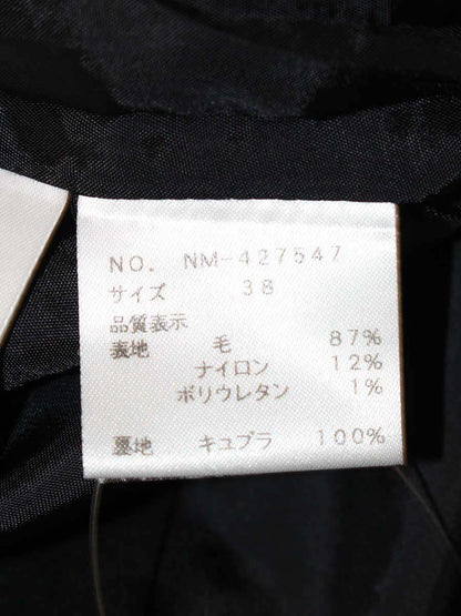 エムズグレイシー 427547 スカート 38 ブラック 花 スパンコール ITLP2REEVGY6