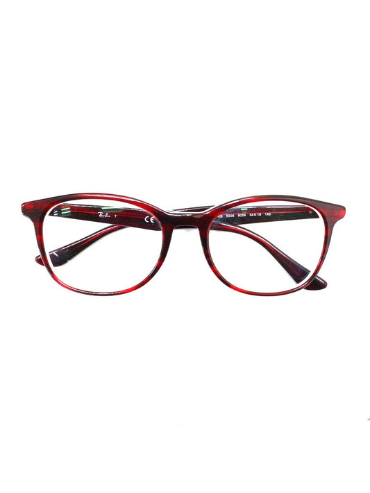 レイバン RB5356 8054 メガネ レッド セルフレーム フルリム ウェリントン IT8JDE7SGA6G