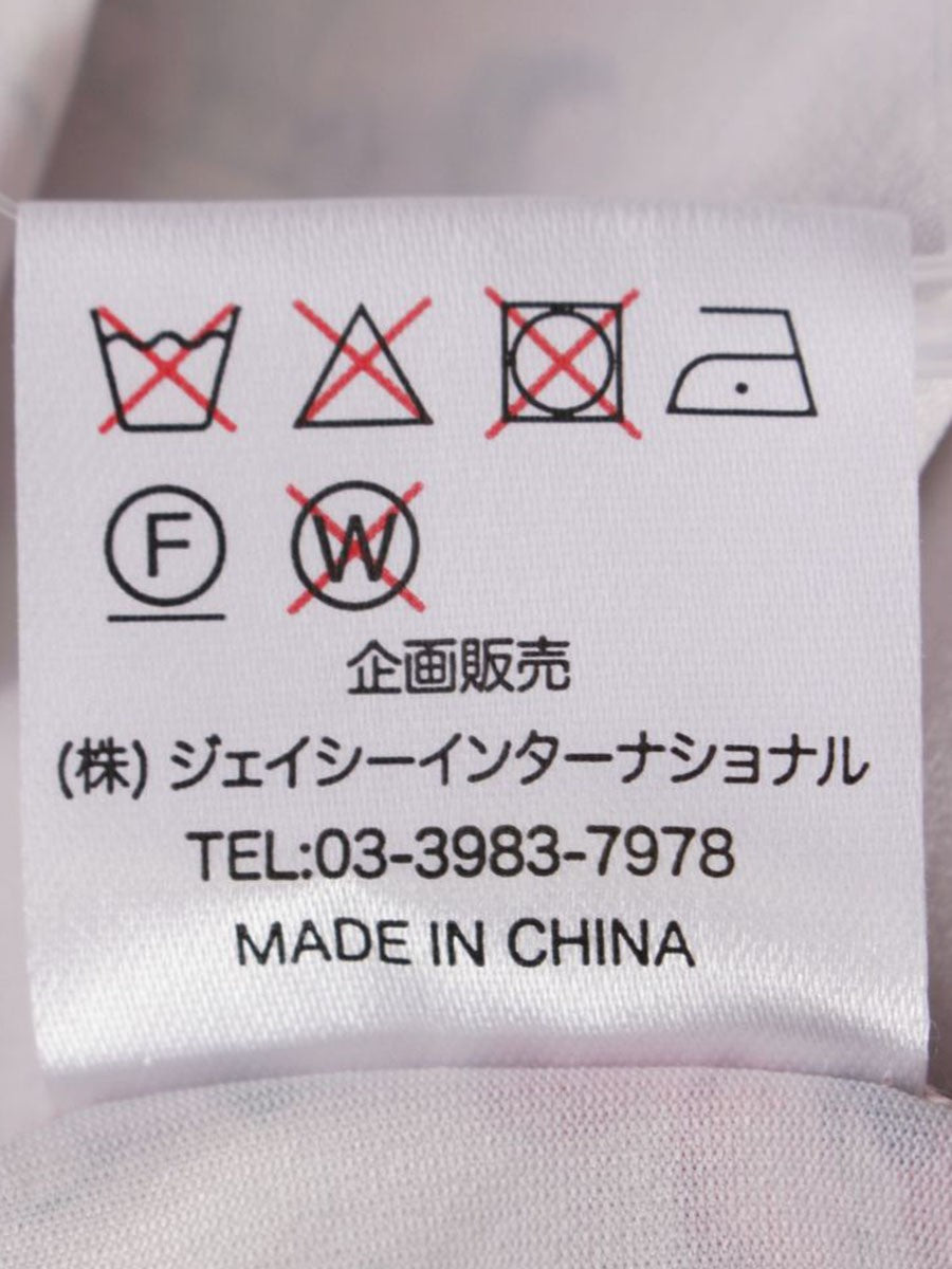 スーパービューティー ワンピース 42 ピンク 花柄 リボンチャーム付き ITMFLS7K5B9U