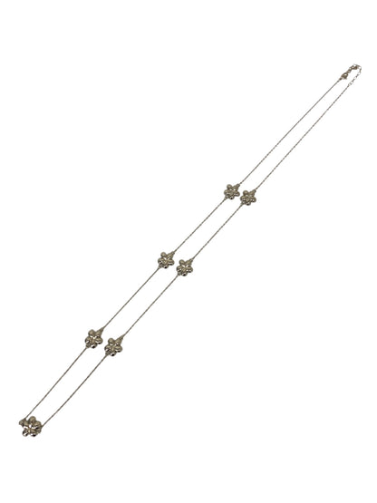 ルネ Flower Necklace ネックレス シルバー ストーン IT28WJQF46XC