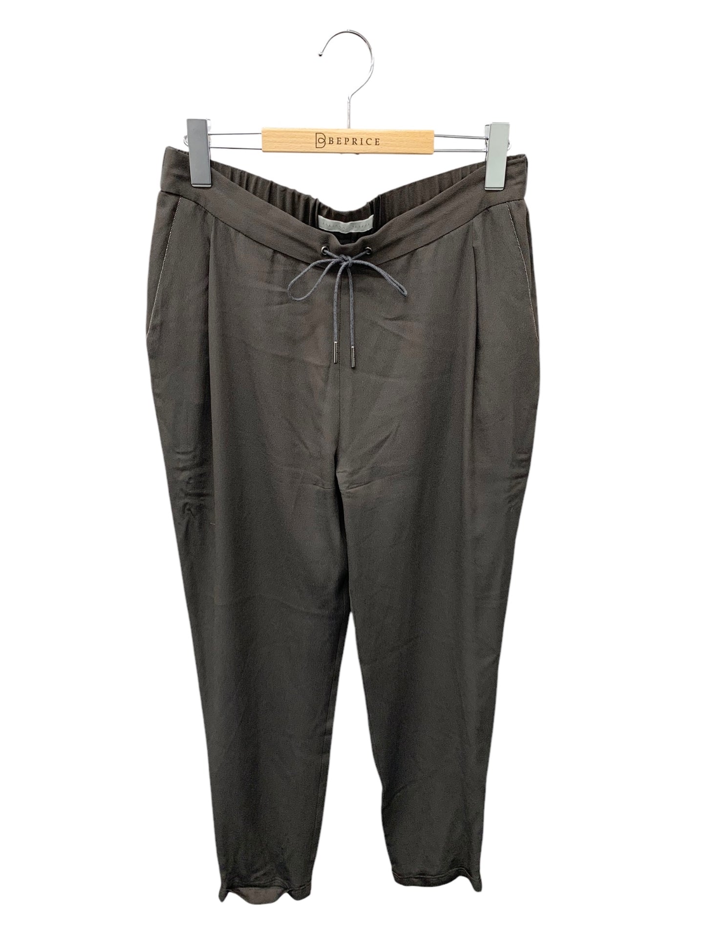 ファビアナフィリッピ Light Trousers PADP02W381X808 イージーテーパードパンツ Ｓ ブラウン シルク混 ITW1UTK359VU