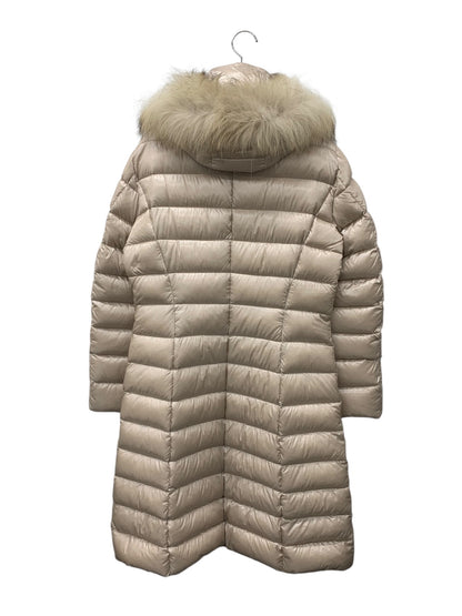 ヘルノ PI0484D 12017 1985 ダウンコート 46 ベージュ フィンラクーン ナイロン ITEIYB8FLHL8