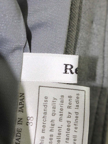 ルネ 6045010 パンツ 38 グレー ワイド IT8O5A5DC134