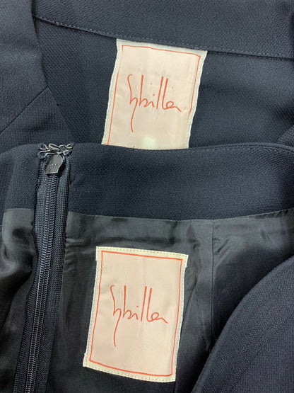 シビラ GBBIP-09390/GBHIP-16260 スカートスーツ M ブラック IT6M3BVFGRKR