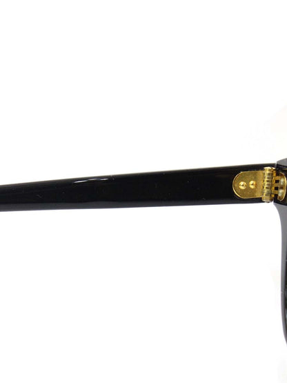 白山眼鏡店 HANK 1975 メガネ ブラック セルフレーム フルリム ウェリントン ITEW26WVYEDL