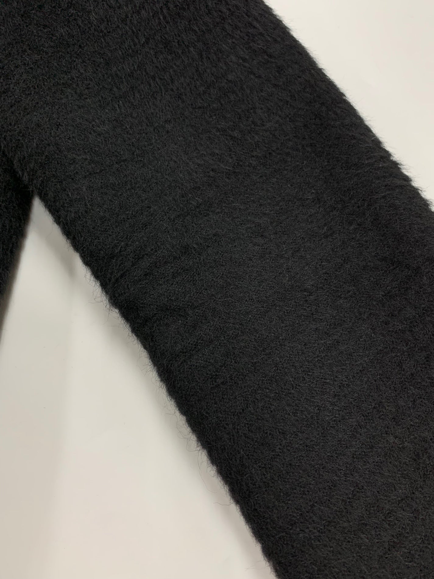 トゥービーシック W5B54-237-09 コート 40 ブラック アルパカ混 フォックファー付 IT0WX3U0O9HW