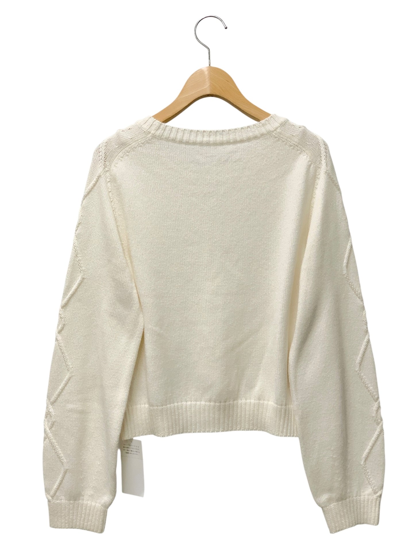フォクシー Knit Top(Agathe) 45015 セーター 38 ホワイト シルク混 ITAQQTMIN3GG