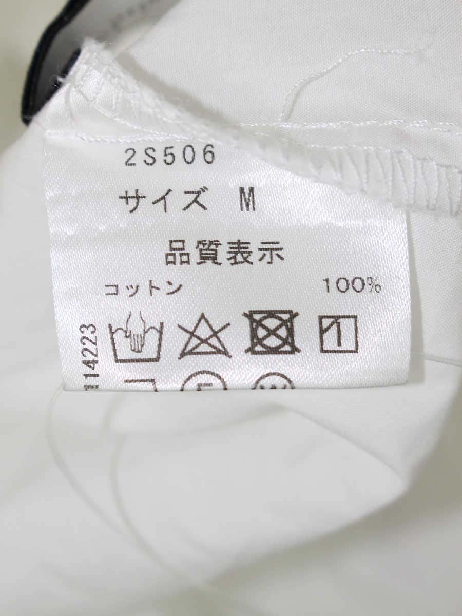 セブンテンバイミホカワヒト 2S506 ワンピース M ホワイト コットン フリル フレア ITZM1WTH22MS