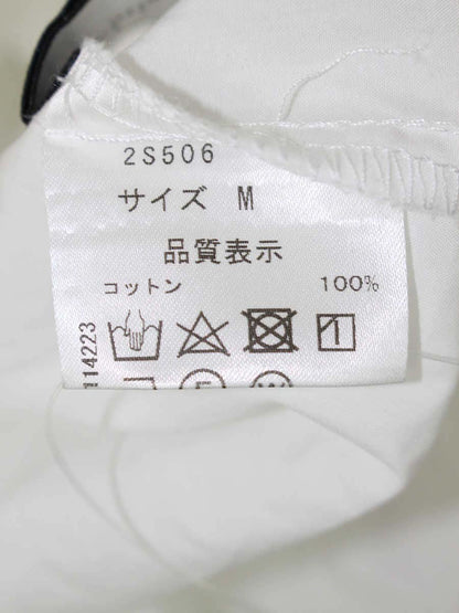 セブンテンバイミホカワヒト 2S506 ワンピース M ホワイト コットン フリル フレア ITZM1WTH22MS