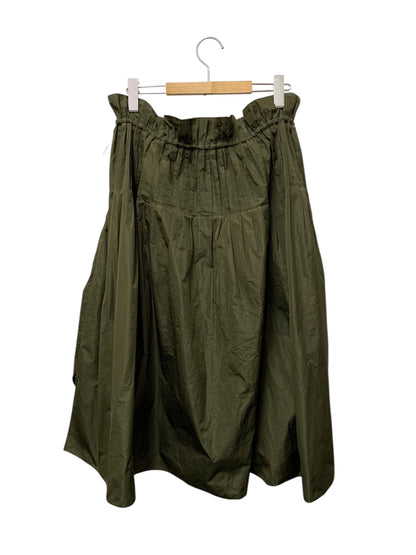 ティーマット マサキパリ スカート 1 カーキグリーン ギャザーロング ITVWVRLG1HG6