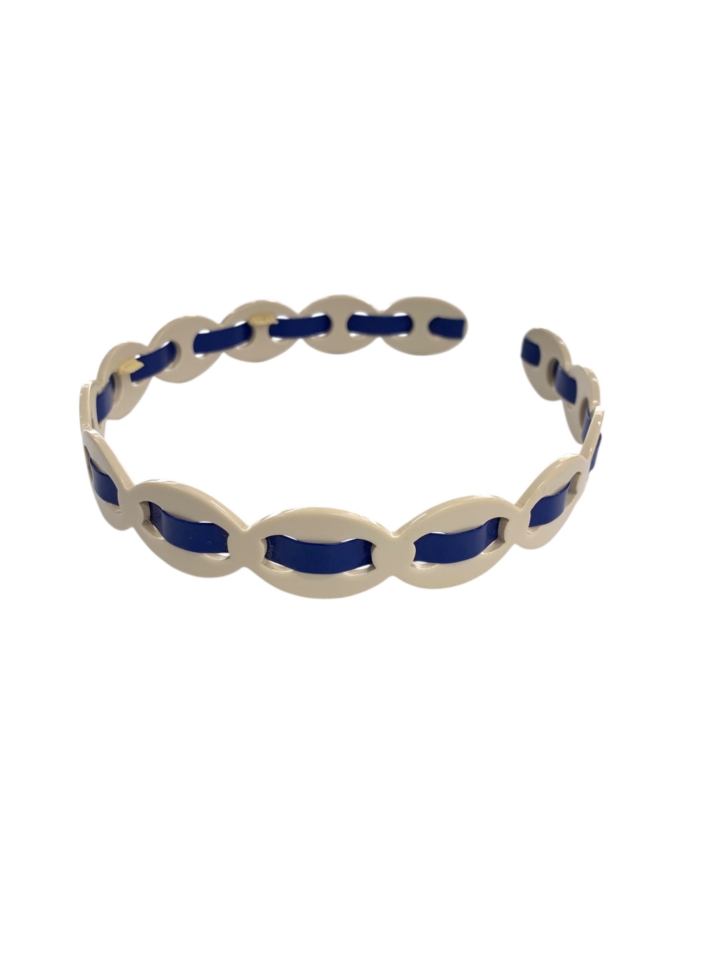 アッカ カチューシャ ホワイト ブルーライン ITACPY1XGD0G 【SALE】