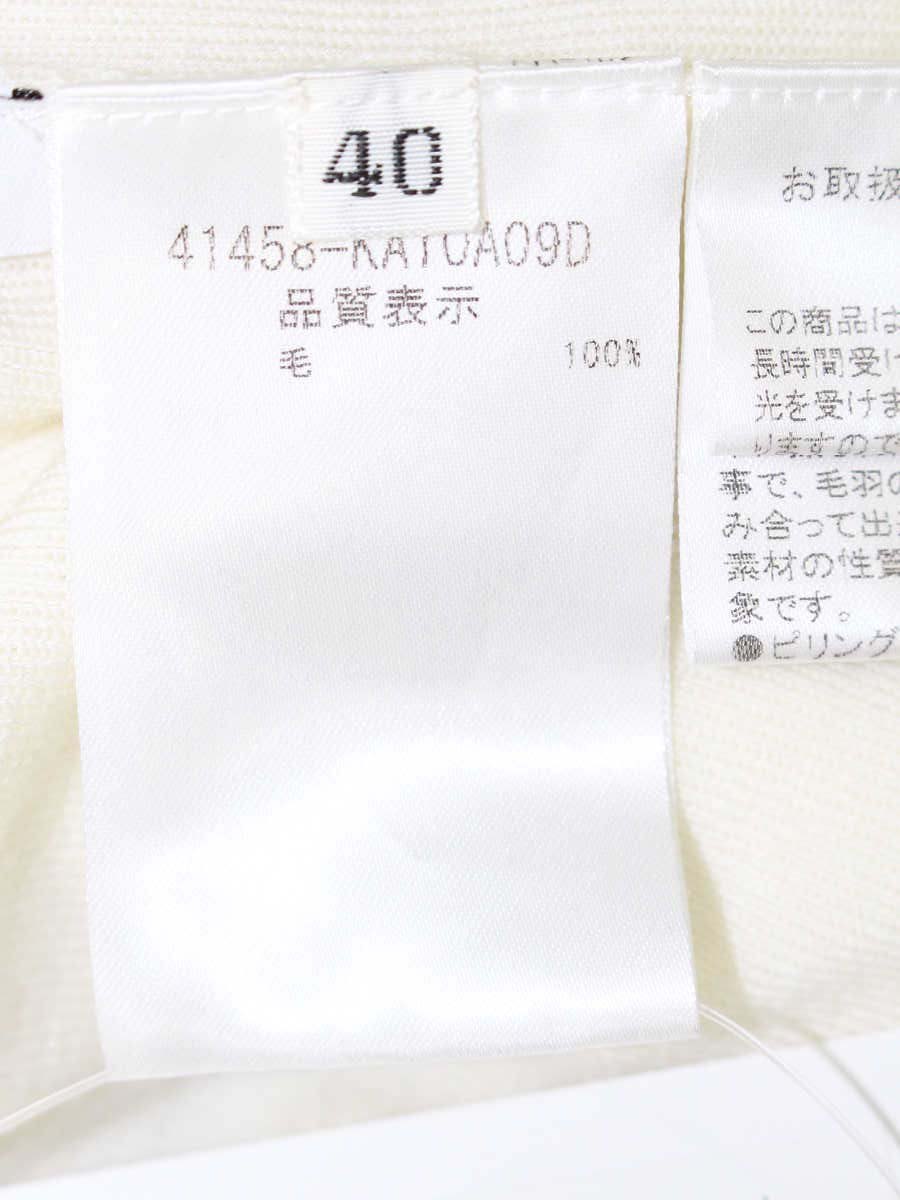 フォクシーブティック Knit Top Audrey 41458 ニット 40 ホワイト 2020年増産品 ITW7TIAKNPHM
