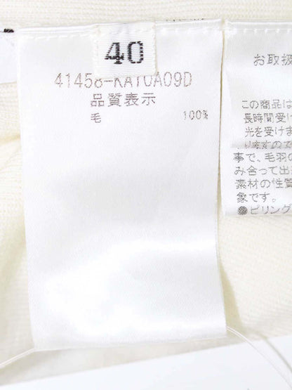 フォクシーブティック Knit Top Audrey 41458 ニット 40 ホワイト 2020年増産品 ITW7TIAKNPHM